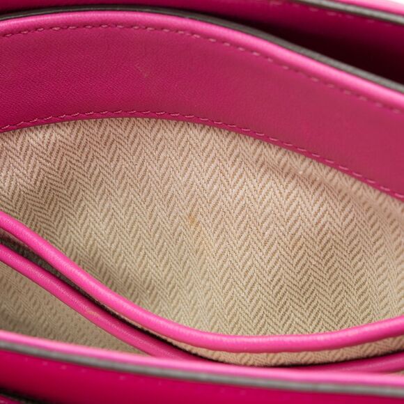 Tory Burch Chevron Leather Kira Top Handle - Picture 10 of 15